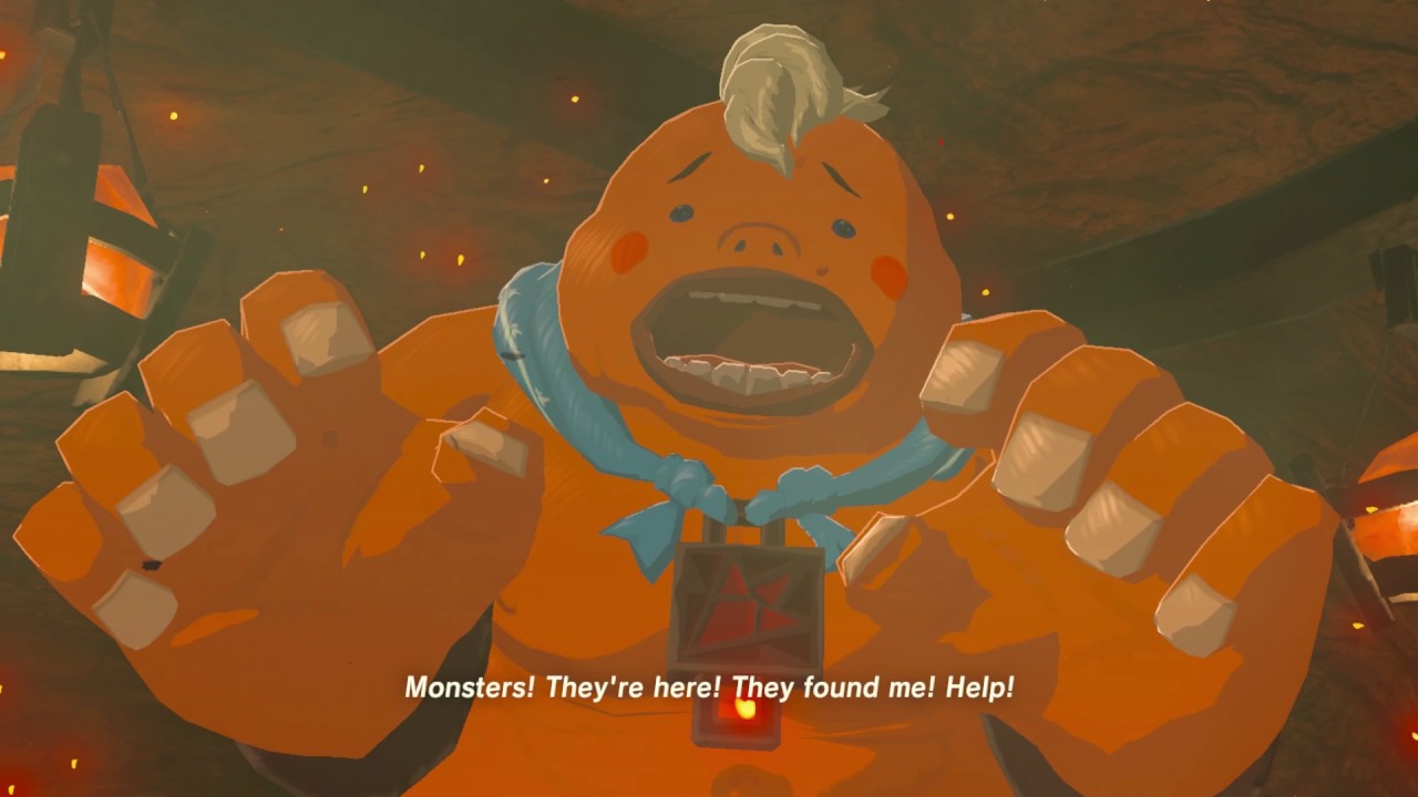 Yunobo in Breath of the Wild