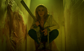 Kiernan Shipka in Nahnatchka Khan's Blumhouse Amazon Studios science fiction slasher horror comedy, Totally Killer