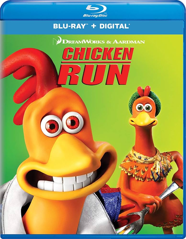Chicken Run on Blu-ray