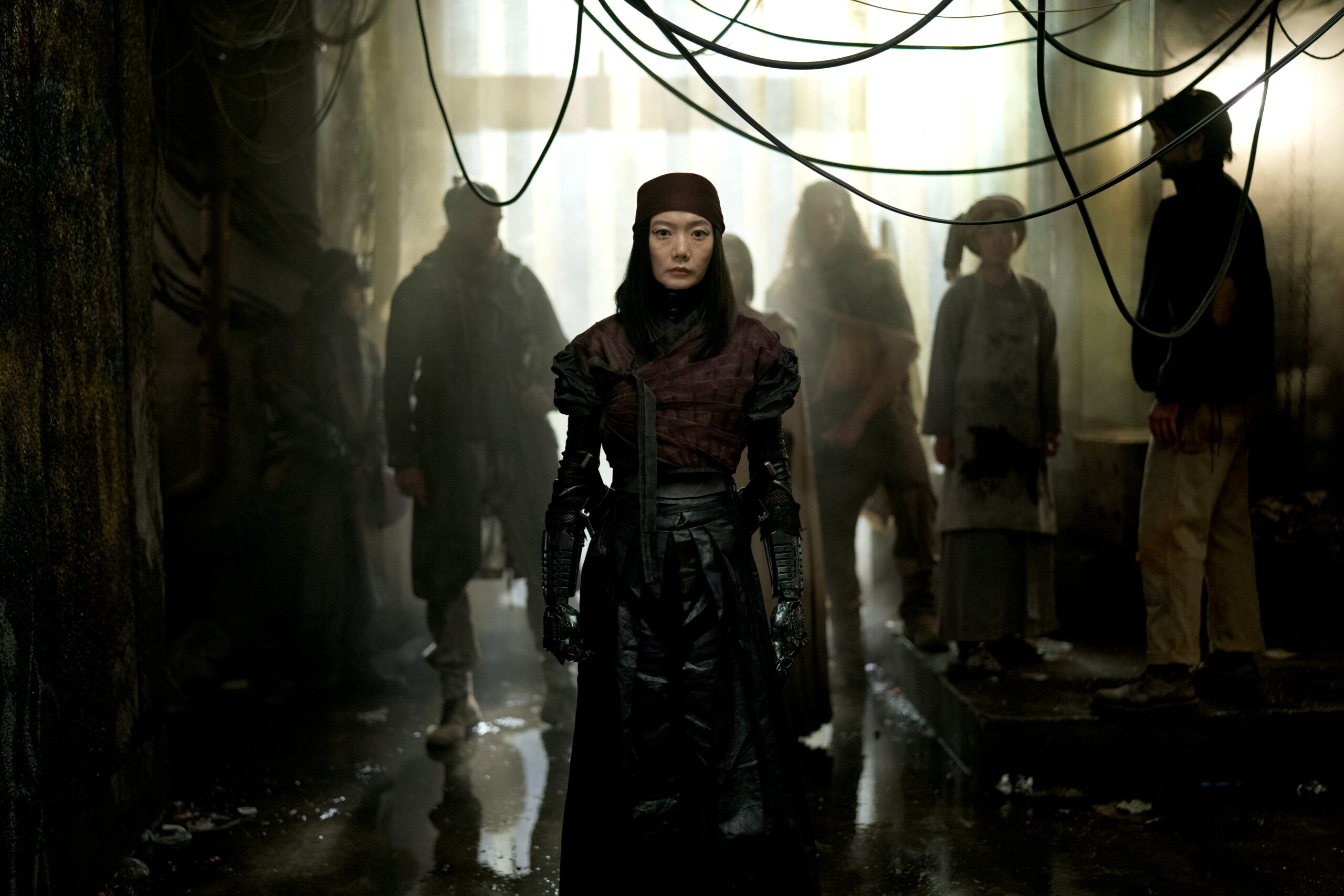 Doona Bae as Nemesis in Zack Snyder's action adventure drama Netflix film, Rebel Moon Part One