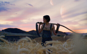Sofia Boutella as Kora in Zack Snyder's action adventure drama Netflix film, Rebel Moon Part One