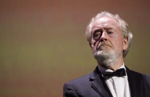 Director Ridley Scott, pictured at the Venice International Film Festival in September, finds traditional superhero movies to be “boring.” (Credit: Vittorio Zunino Celotto/Getty Images)