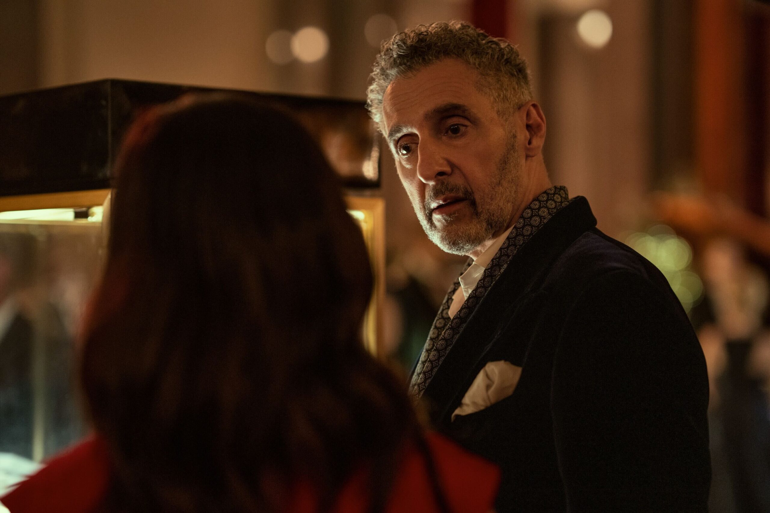 John Turturro in Donald Glover and Francesca Sloane's action comedy drama spy thriller adaptation series, Mr and Mrs Smith Season 1 Episode 2