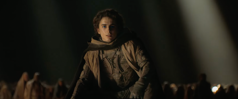 Timothee Chalamet as Paul Atreides in Denis Villeneuve's Dune Part 2