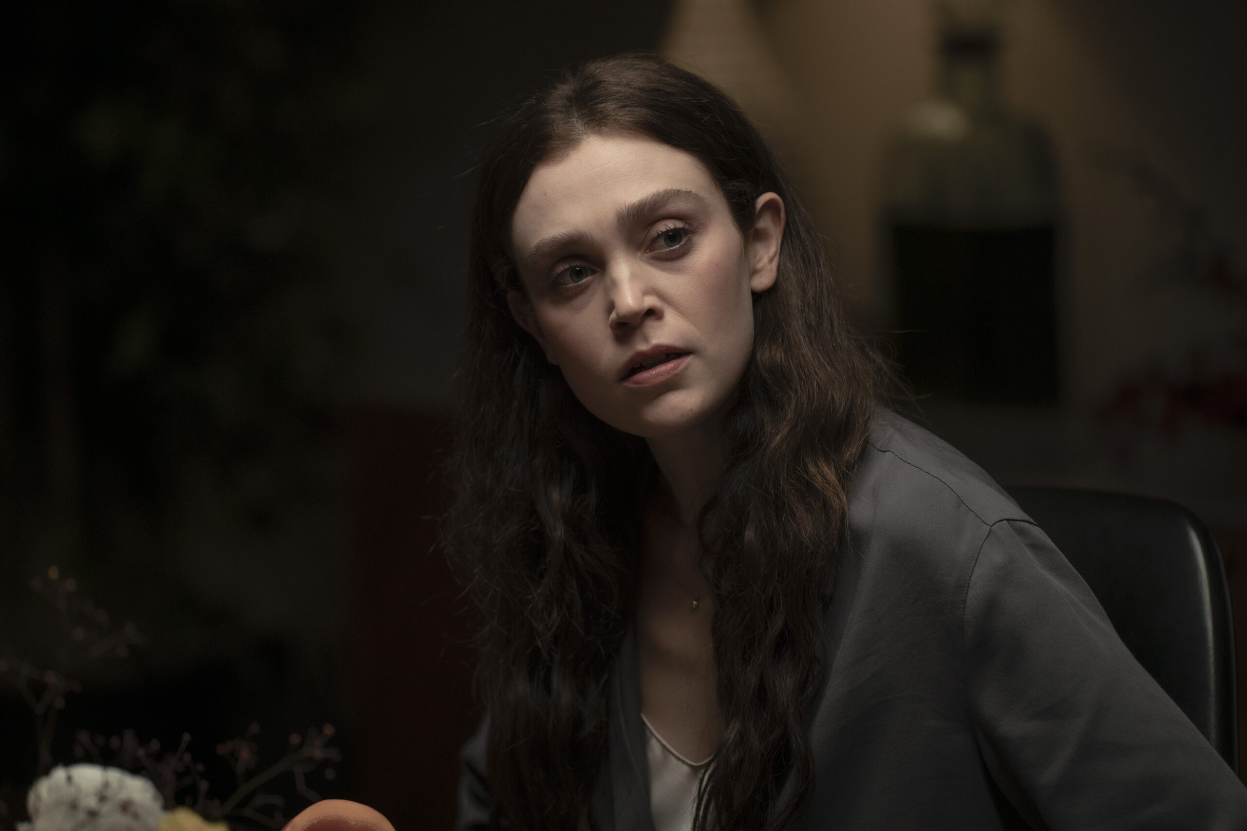 Alanna Bale as Ashley York in Caitlin Cronenberg and Michael Sparaga's IFC Films and Shudder horror thriller, Humane