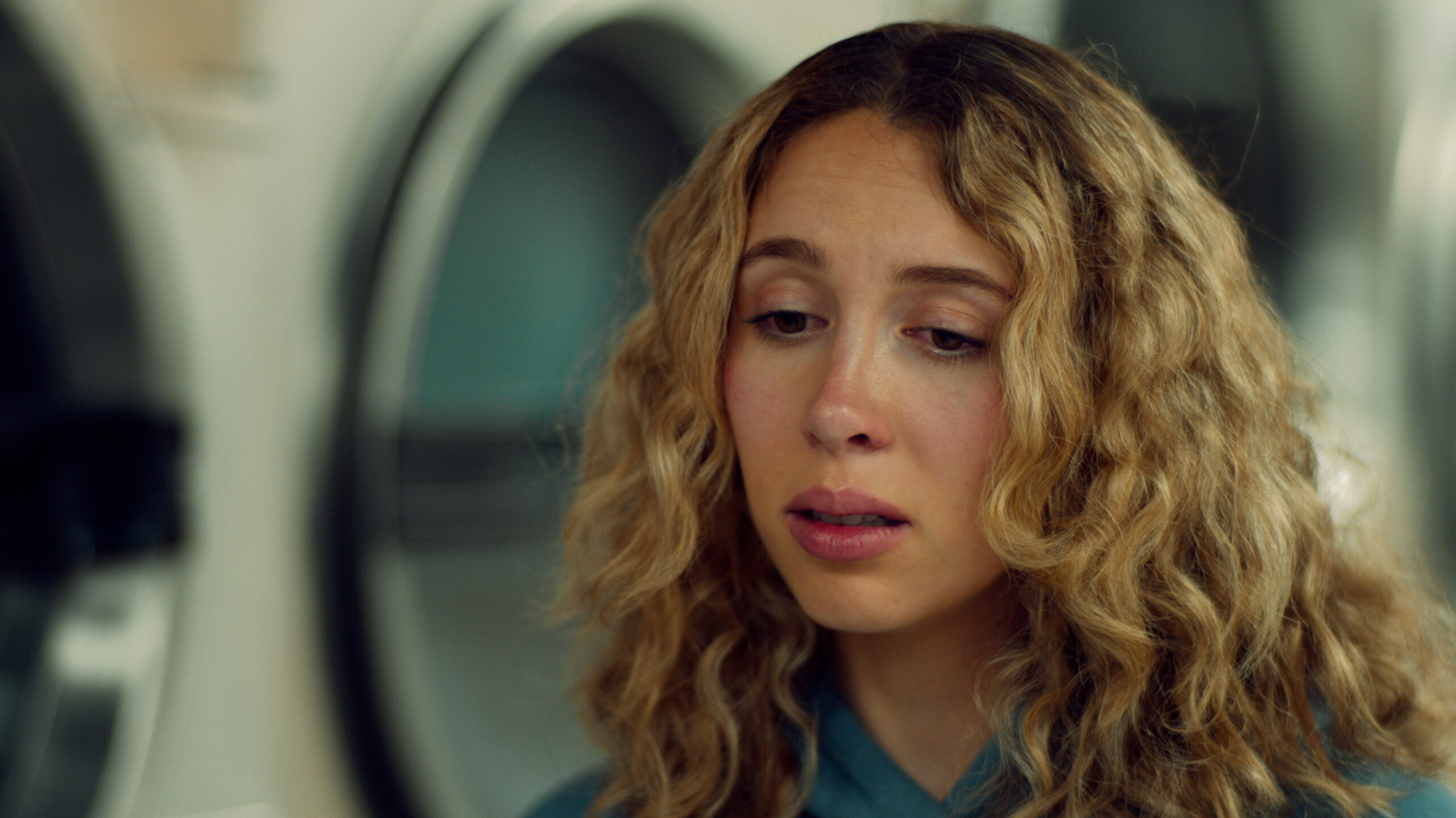 Emma Parks in Callie Carpinteri's Tribeca coming-of-age comedy-drama short, Dirty Towel
