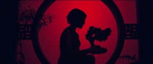 Eiza Gonzalez in Flying Lotus's RLJE Films and Shudder psychological science fiction horror thriller film, Ash
