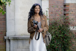 Simone Ashley in Prarthana Mohan and Nikita Lalwani's Prime Video romantic comedy film, Picture This