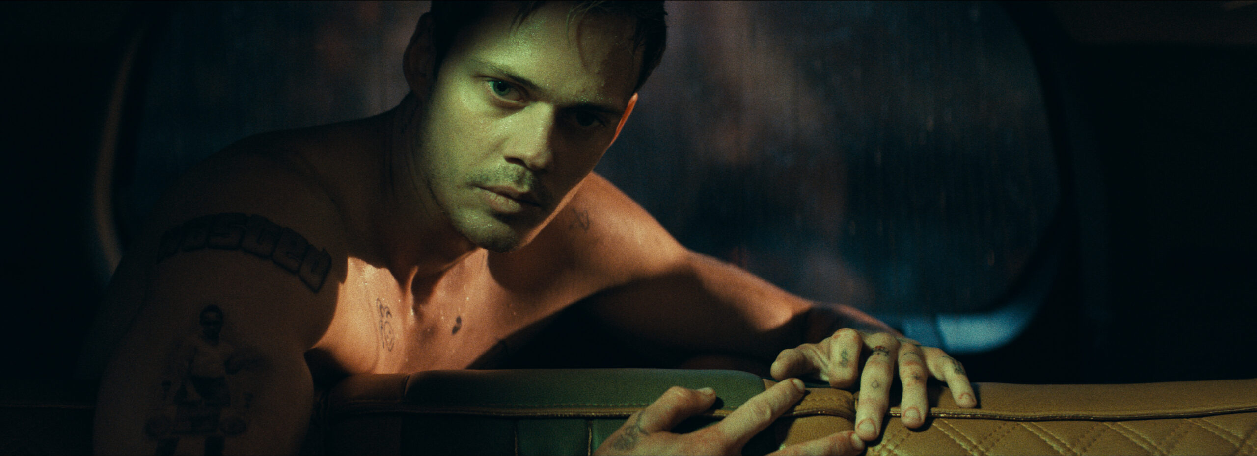 Bill Skarsgard in David Yarovesky and Michael Arlen Ross' horror thriller film, Locked