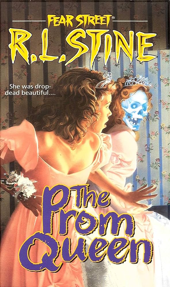 The cover art for R.L. Stine's Fear Street The Prom Queen