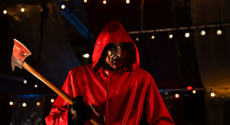 The killer in Matt Palmer and Donald McLeary's Netflix horror mystery thriller film, Fear Street Prom Queen