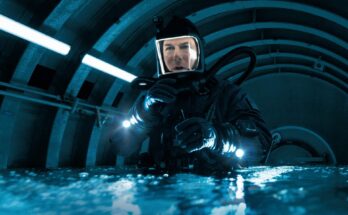 Tom Cruise in Christopher McQuarrie and Erik Jendresen's action adventure espionage epic film, Mission Impossible The Final Reckoning