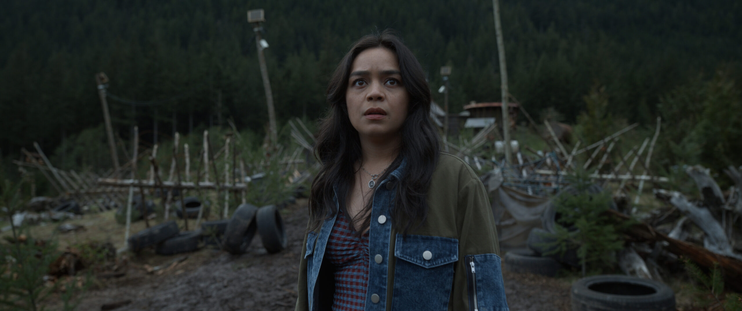 Kaitlyn Santa Juana in Adam Stein, Zach Lipovsky, Guy Busick, Lori Evans Taylor, and Jon Watts' supernatural horror comedy thriller film, Final Destination Bloodlines