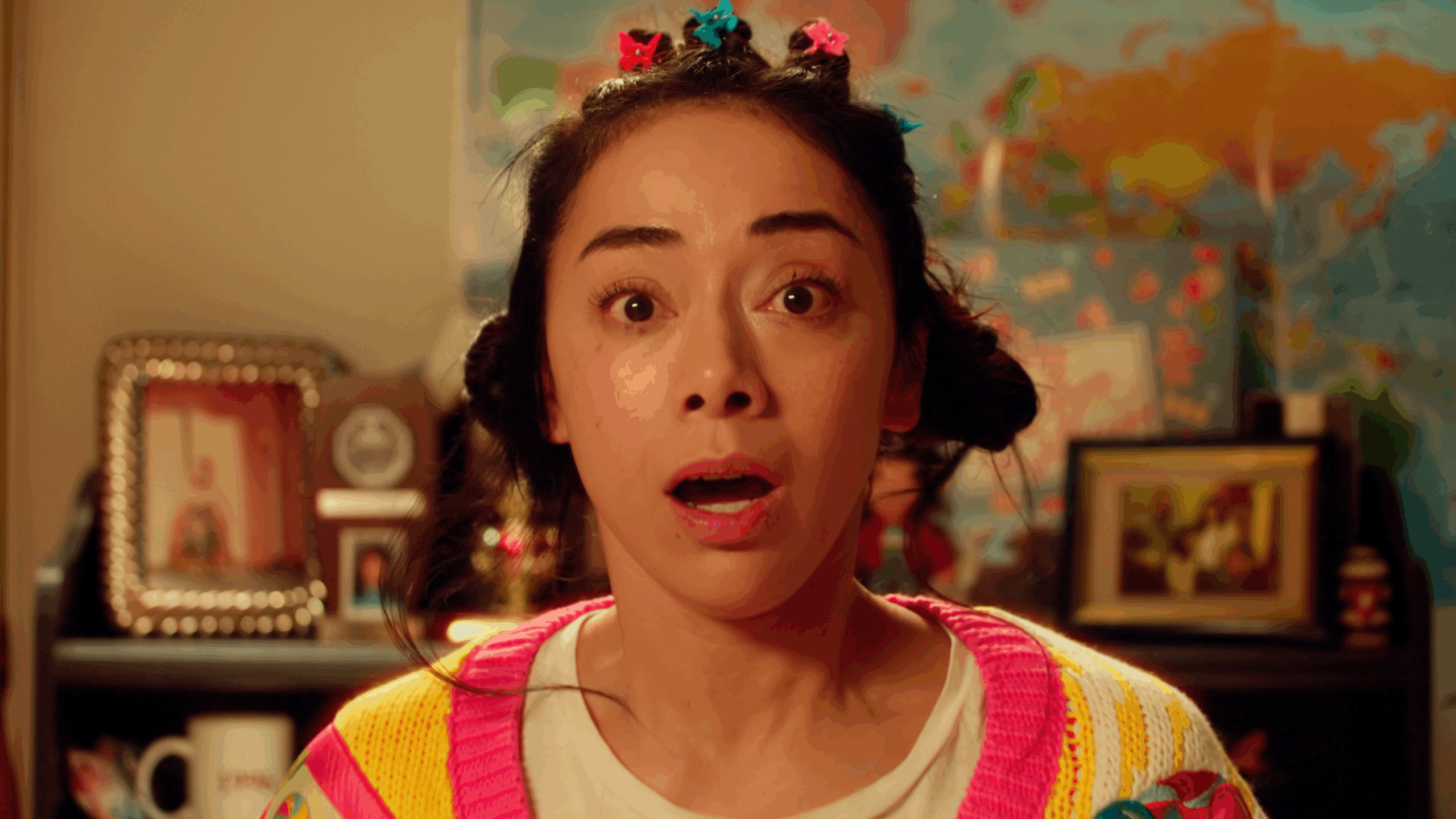 Aimee Garcia in Aimee Garcia and A.J. Mendez's coming of age romantic comedy Tribeca short film, Aimee Comes First