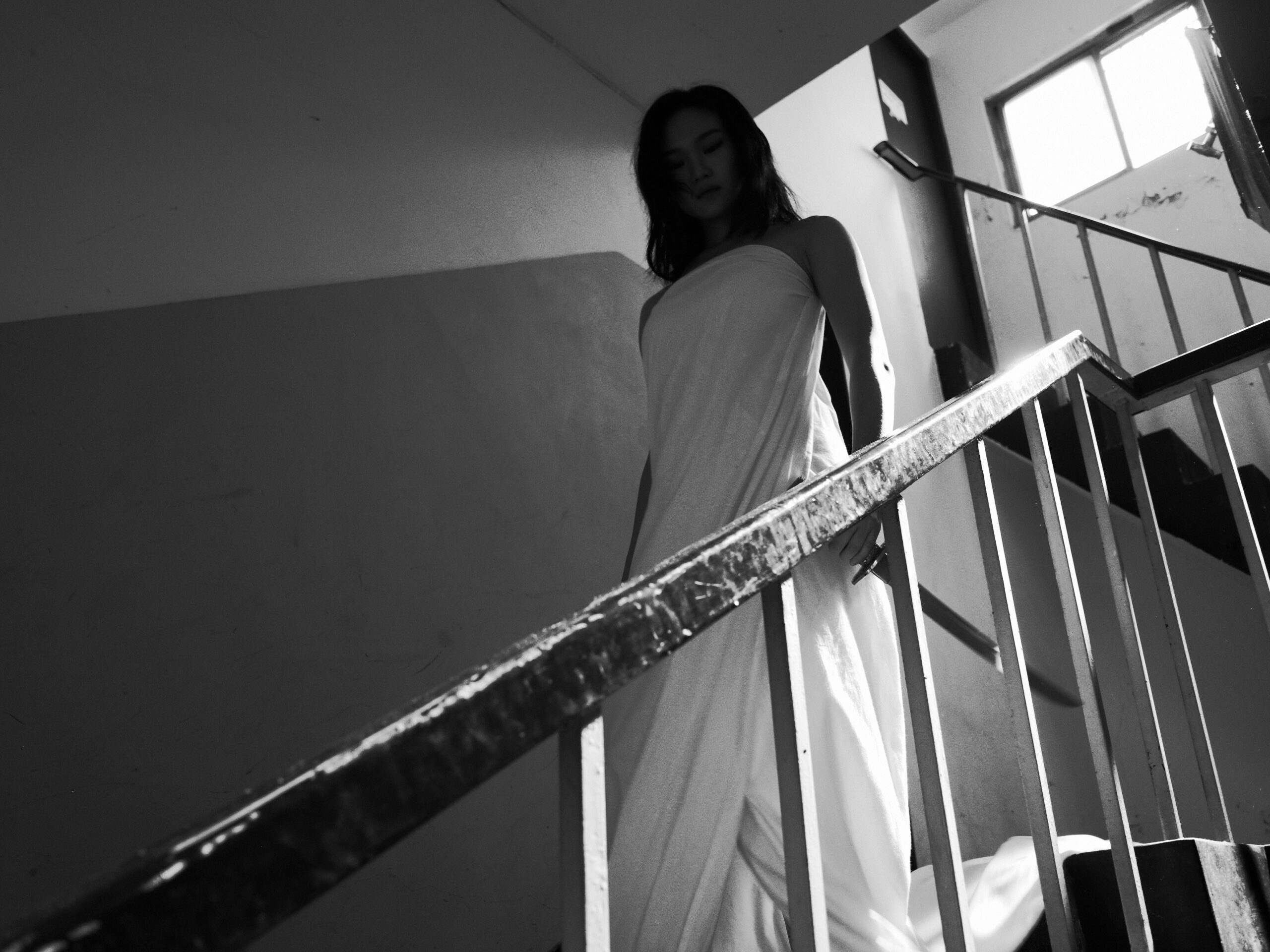 Wei Huang in Birdy Wei Ting Hung's experimental horror Tribeca short film, A Brighter Summer Day for the Lady Avengers