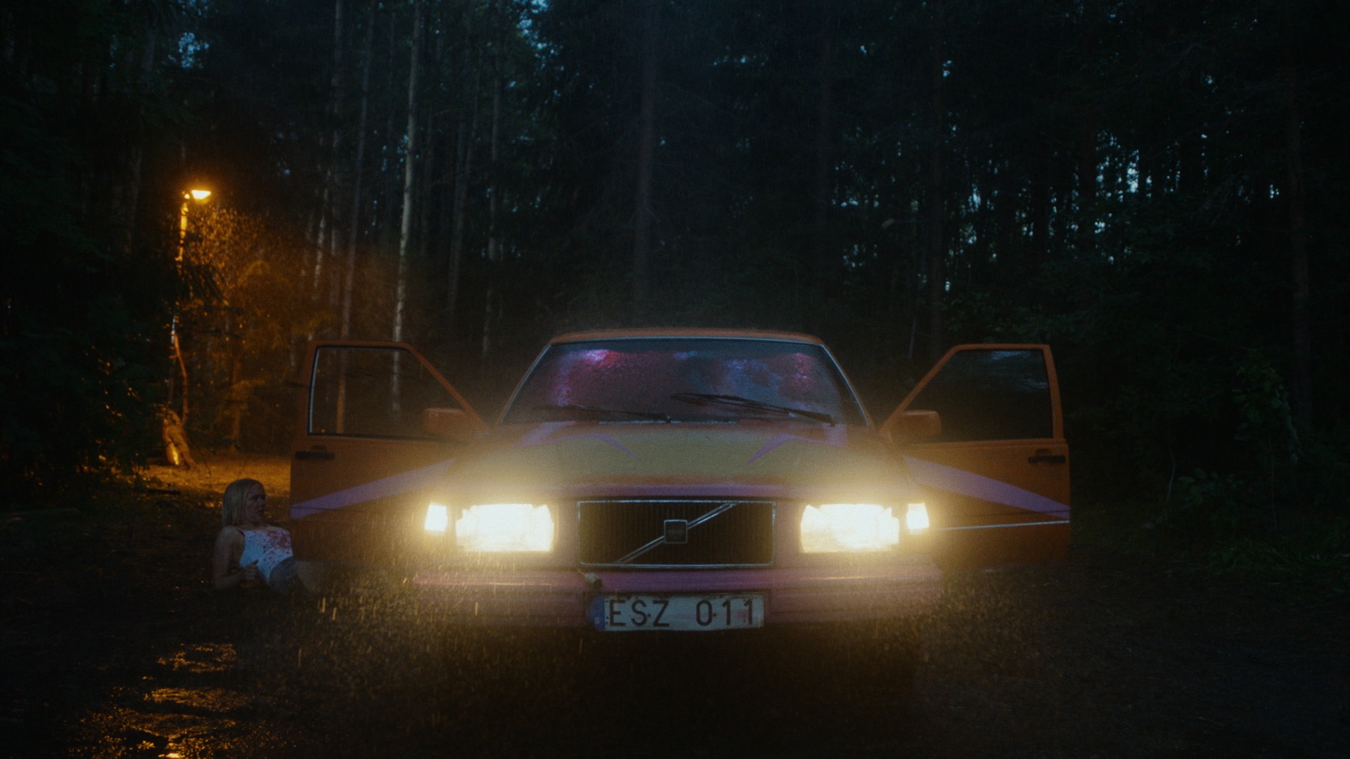 Edith Vallo in Jakob Arevarn's romantic drama horror Tribeca short film, Terror Night, or Epadunk