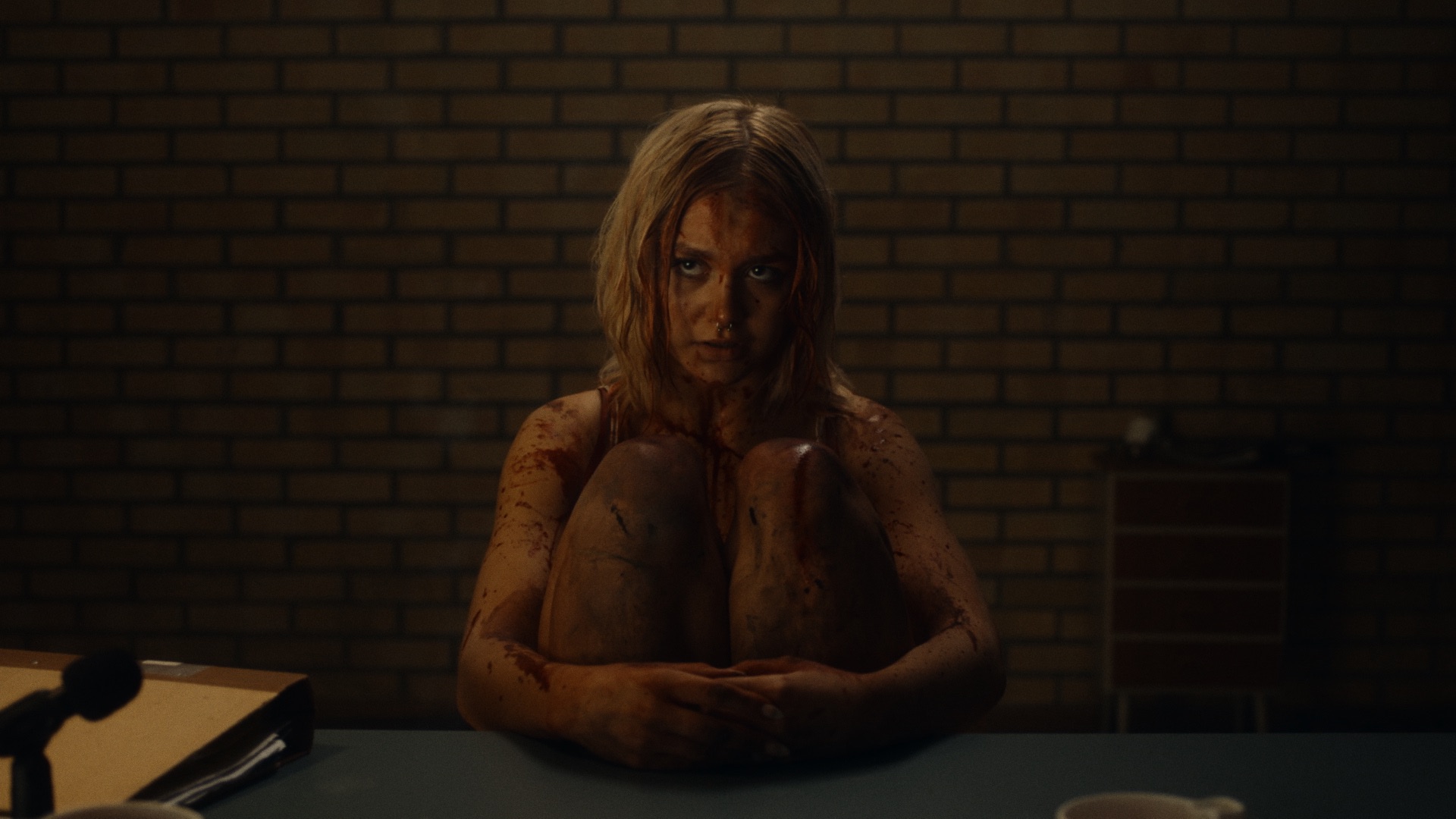 Edith Vallo in Jakob Arevarn's romantic drama horror Tribeca short film, Terror Night, or Epadunk