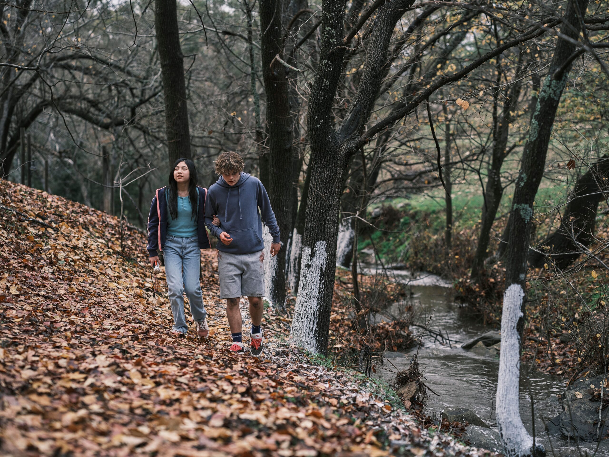 Sora Wong and Billy Barratt in Danny and Michael Philippou and Bill Hinzman's A24 and Causeway supernatural horror mystery film, Bring Her Back