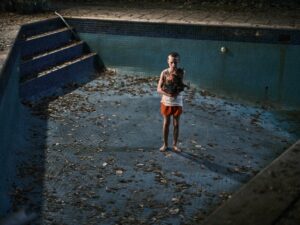 Jonah Wren Phillips in Danny and Michael Philippou and Bill Hinzman's A24 and Causeway supernatural horror mystery film, Bring Her Back