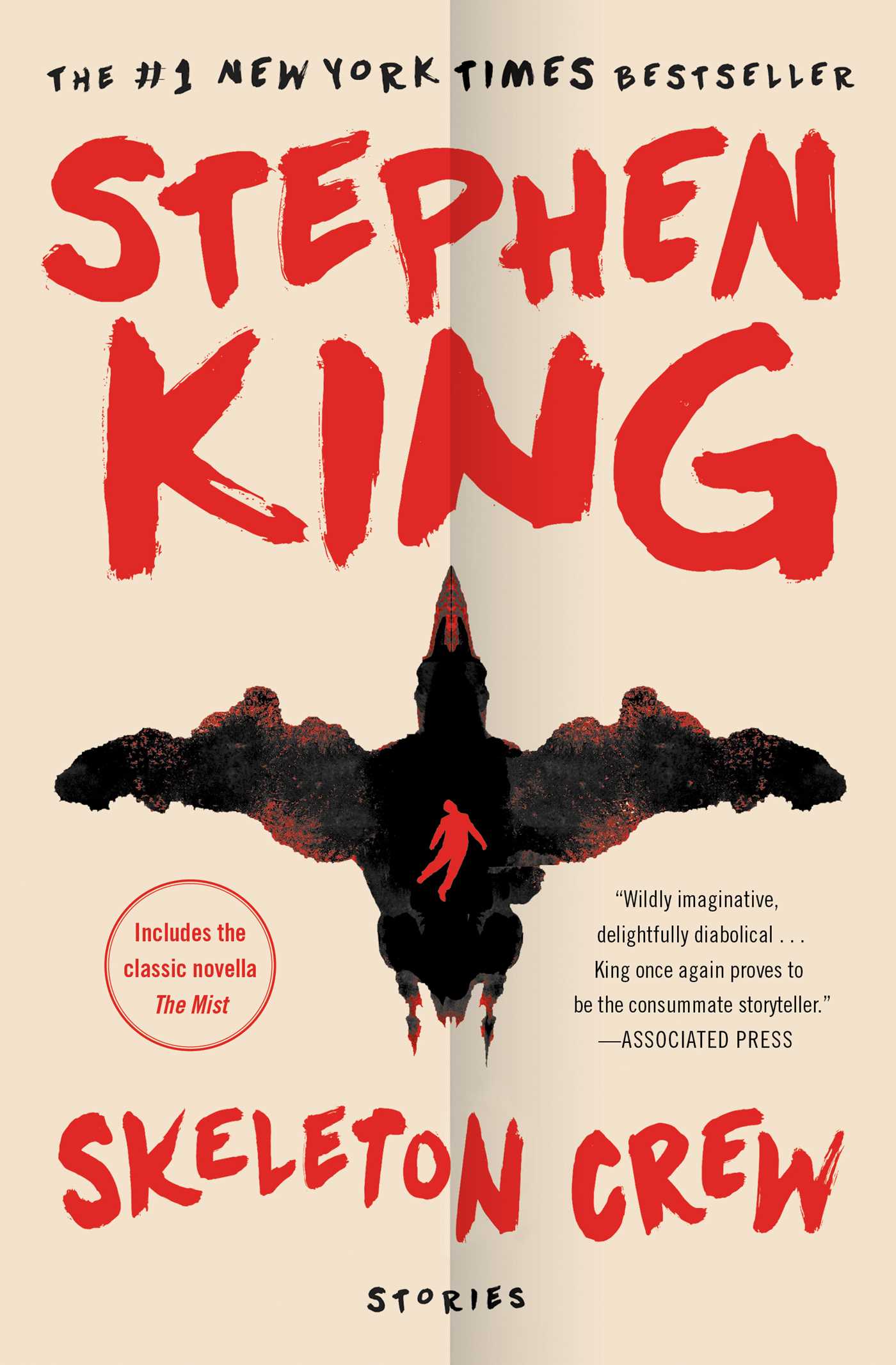 Cover art from The Skeleton Crew, a short story collection written by Stephen King