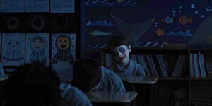 A still from Zach Cregger's psychological horror mystery film, Weapons