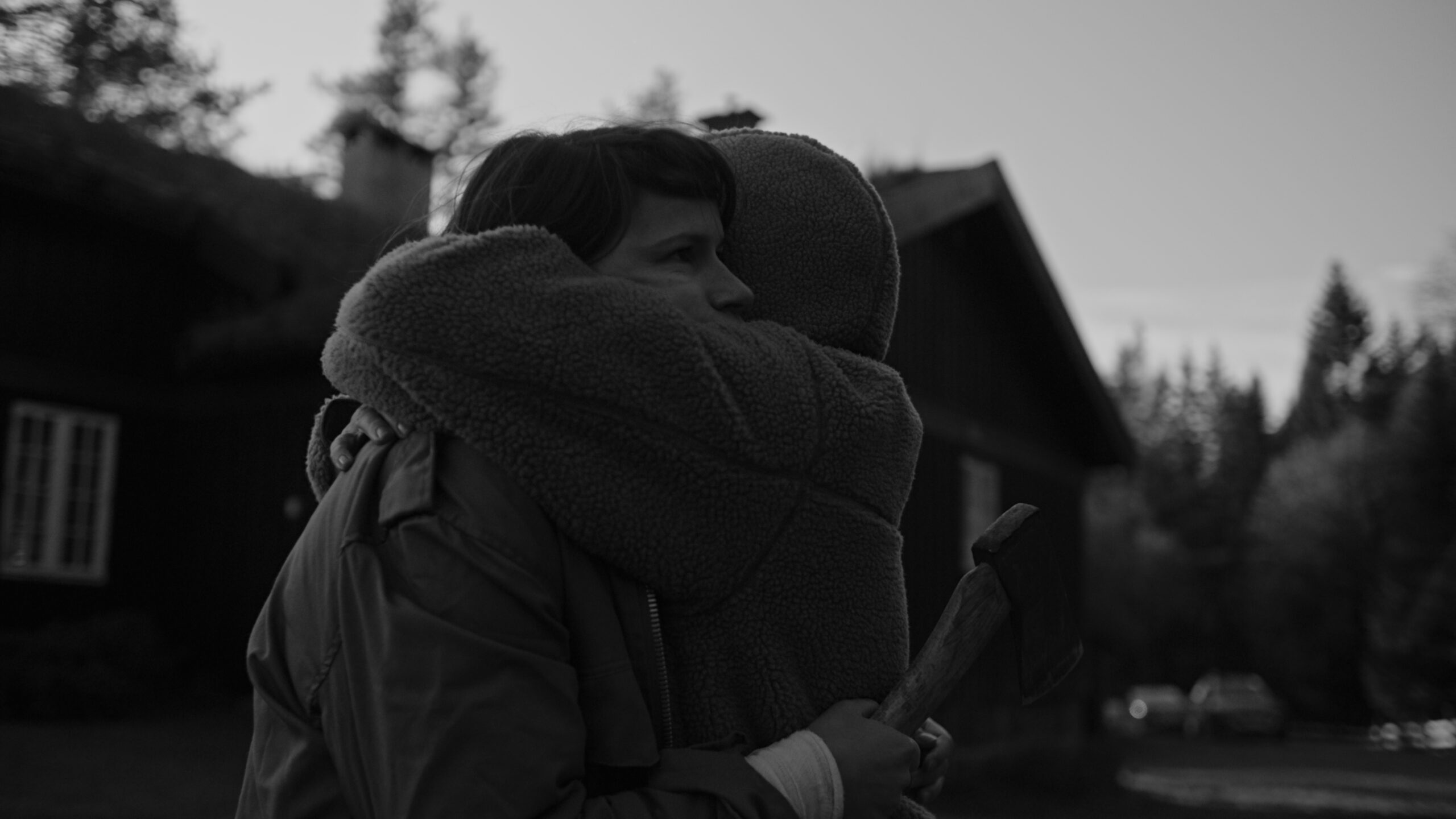 Kathrine Thorborg Johansen and Marte Magnusdotter Solem in Patrik Syversen's Fantastic Fest horror drama film, Demring, or Dawning