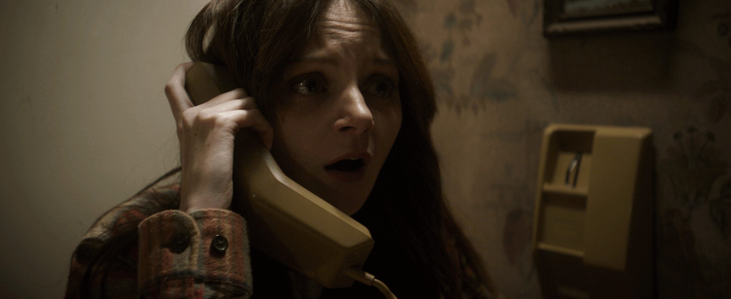 Jessica Clement in Brandon and Ryan Christensen's Shudder horror thriller film, Night of the Reaper