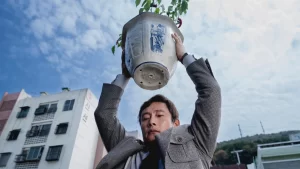 Park Chan-wook, Don McKellar, Lee Kyoung-mi, and Lee Ja-hye's dark comedy drama crime thriller film adaptation, No Other Choice