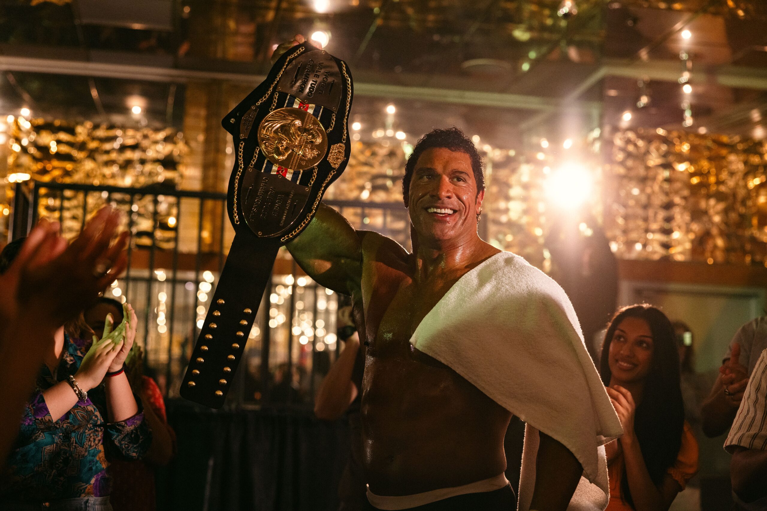 Dwayne the Rock Johnson in Benny Safdie's sports drama A24 biopic film, The Smashing Machine