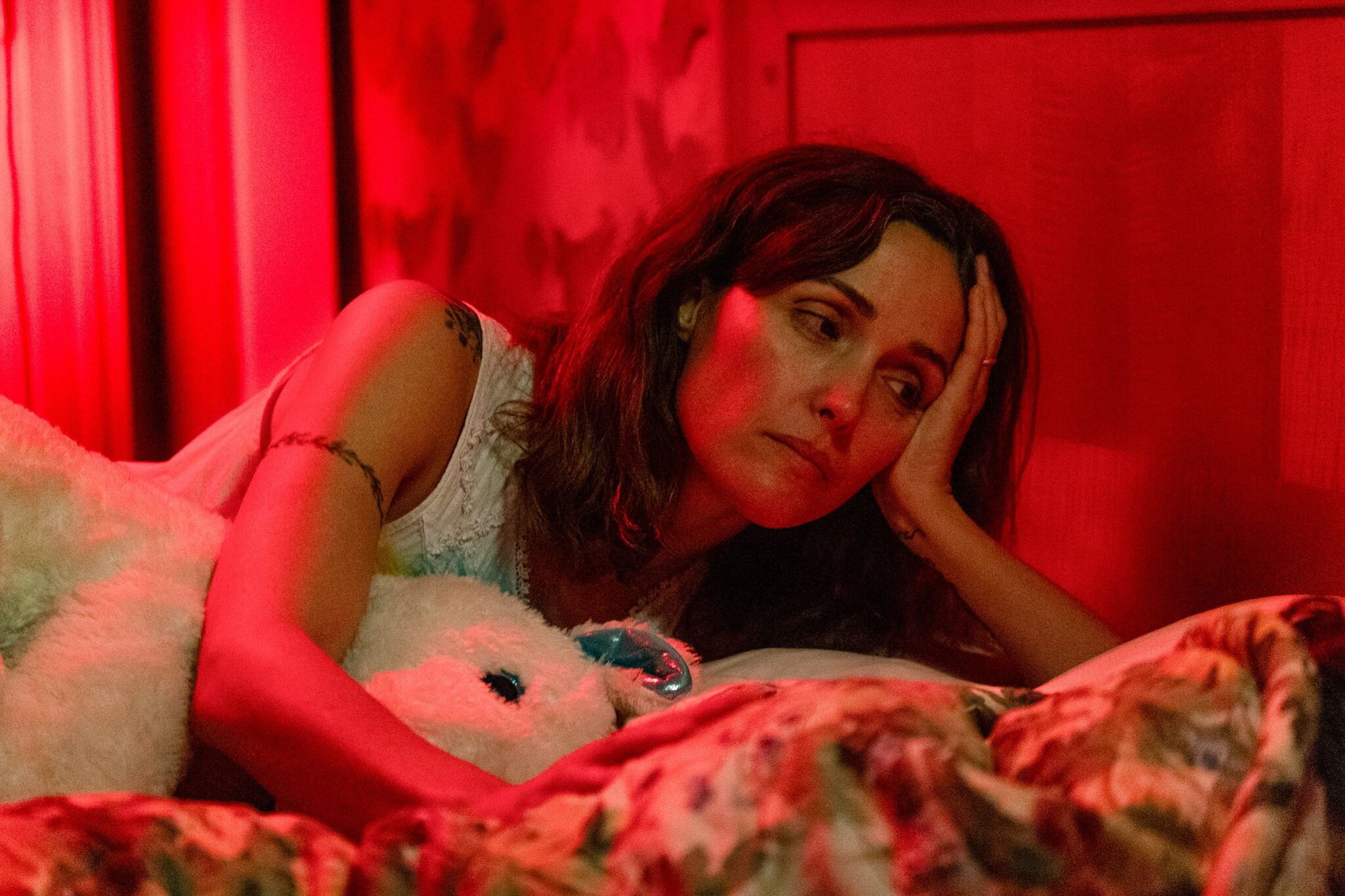 Rose Byrne in Mary Bronstein's A24 psychological comedy-drama film, If I Had Legs I'd Kick You