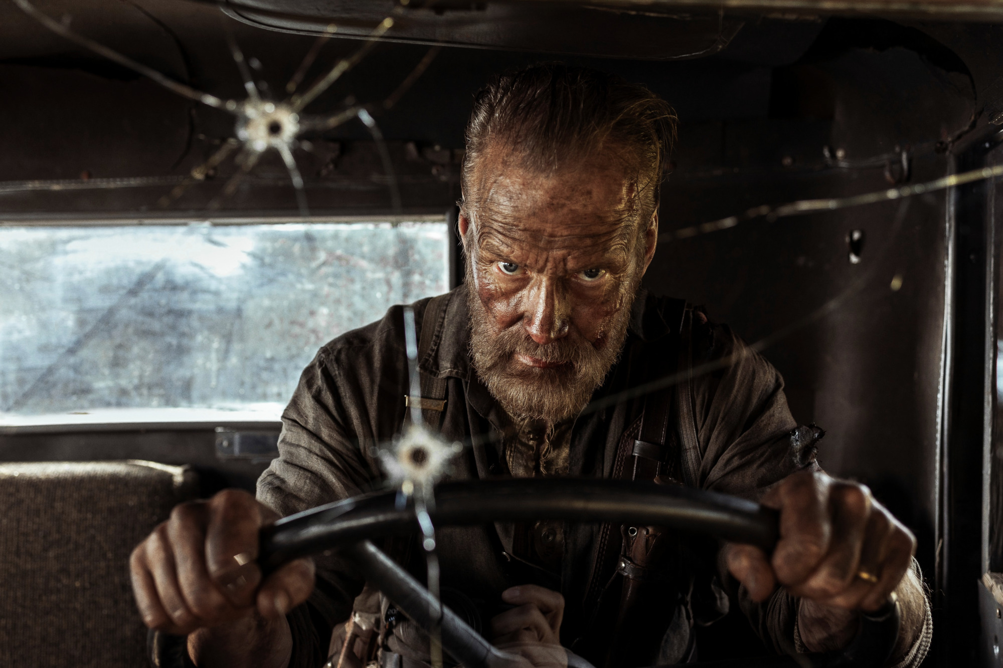 Jorma Tommila in Jalmari Helander's action war film, Sisu Road to Revenge