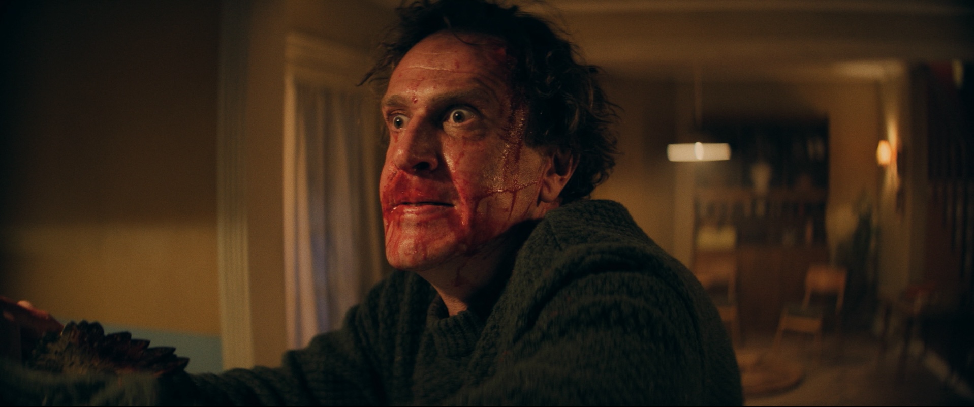 Jason Segel in Jorma Taccone, Nick Kocher, and Brian McElhaney's action comedy thriller film, Over Your Dead Body
